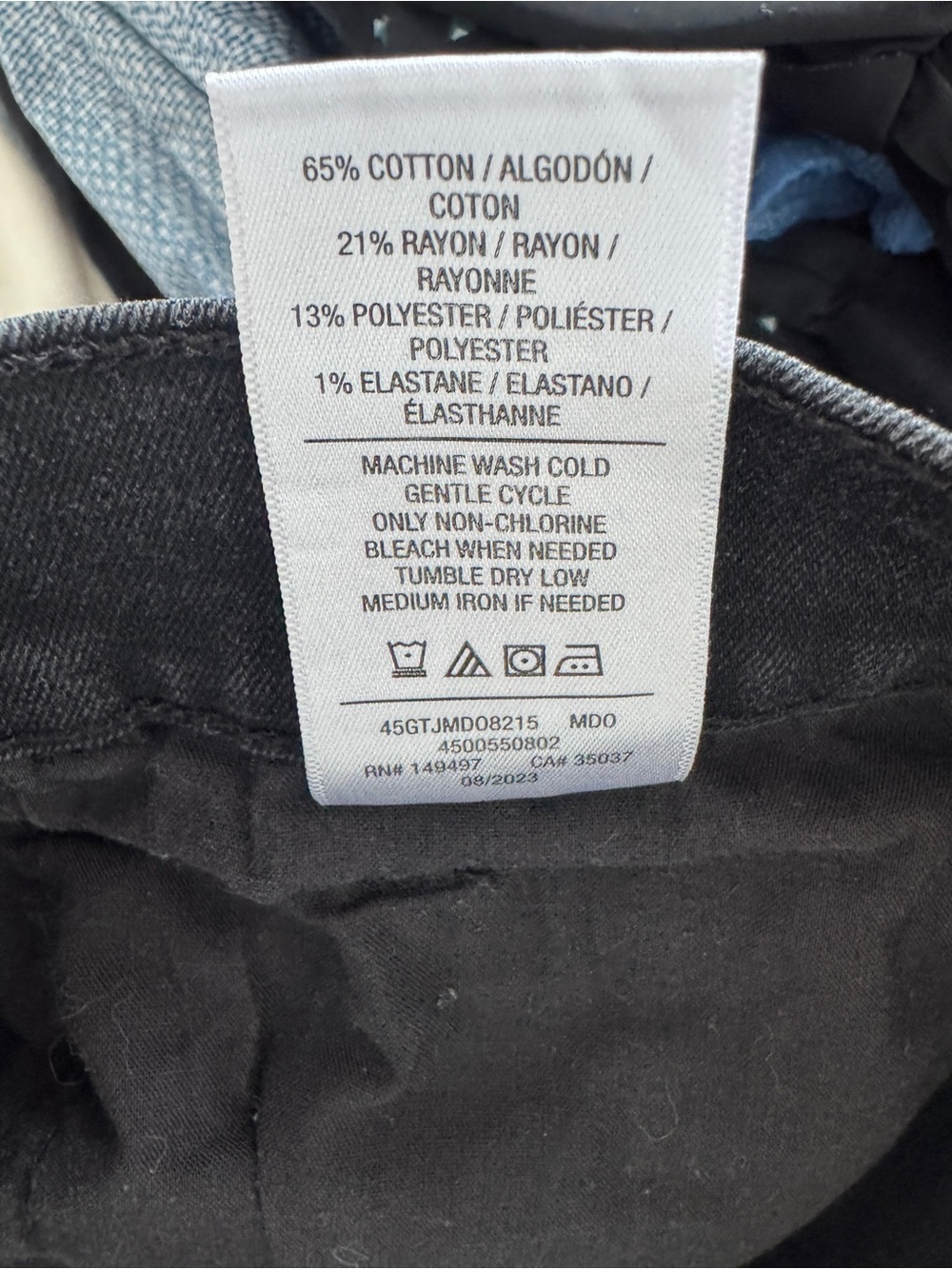 Joe’s Jeans Black Slim Straight Denim Jeans | Men’s 30 | Premium Stretch - Picture 4 of 7